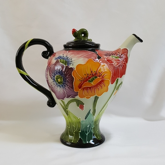 Blue Sky Other - Blue Sky Clayworks "Poppy" Teapot